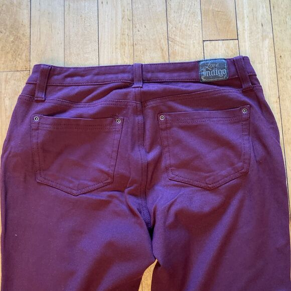 Love Indigo Jeggings Women’s Size 8 Purple Stretch Skinny - Picture 7 of 16